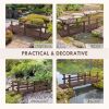 5 ft Wooden Garden Bridge Arc Footbridge ( Amazon Shipping)(Prohibited by WalMart)