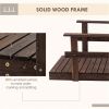 5 ft Wooden Garden Bridge Arc Footbridge ( Amazon Shipping)(Prohibited by WalMart)