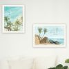 Trendy Decor 4U "Wild and Free" In the Ocean Breeze! Framed Wall Art for Living Room, Wall Art Print for Home Decor, Bedroom Wall Art by Cindy Jacobs