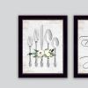 Trendy Decor 4U "Ready to Dine Humor" Framed Wall Art for Living Room, Wall Art Print for Home Decor, Bedroom Wall Art by Lettered & Lined